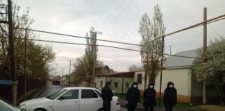 В Шымкенте улицу в микрорайоне Самал-1 закрыли на карантин