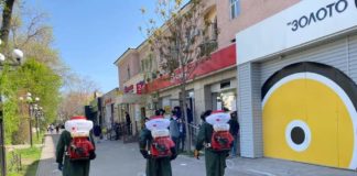 5 апреля в Шымкенте выявлен еще один больной коронавирусом коронавирус дезинфекция