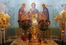 Частицу Благодатного огня минувшей ночью доставили в Шымкент Благодатный огонь