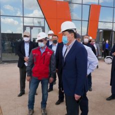 Премьер-Министр РК проинспектировал ход строительства объектов в Шымкенте и Туркестане Аскар Мамин
