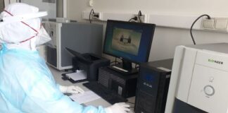 В Туркестане открылась еще одна лаборатория для раннего выявления COVID-19 лаборатория