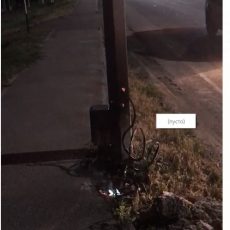 В Шымкенте сгорела электропроводка камеры Сергек по Туркестанскому шоссе камера Сергек