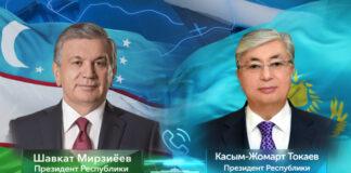 Президент Узбекистана обсудил с Токаевым ситуацию в Туркестанской области Токаев, Мирзиеев