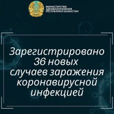 3913 случаев коронавирусной инфекции зарегистрировано в Казахстане коронавирус