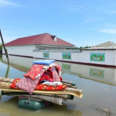Мактаарал: Уровень воды в населенных пунктах снижается