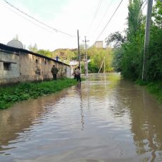 В Ленгере сегодня резко поднялся уровень реки Ленгерки Ленгер