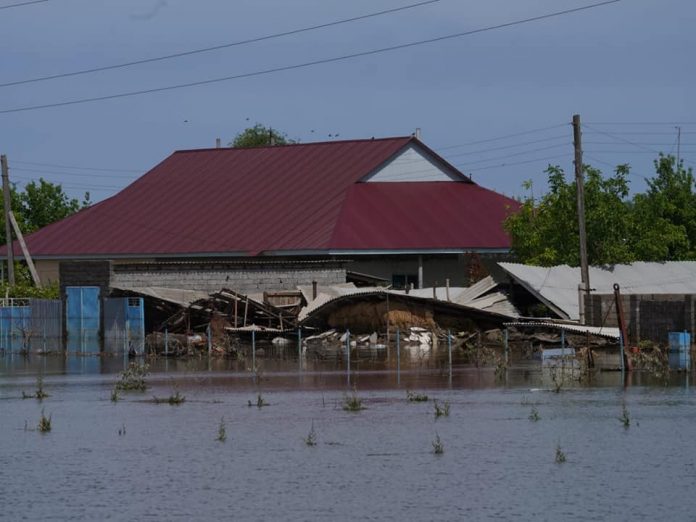 затоп в Мактаральском районе