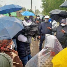 Умирзак Шукеев: В Толебийском районе за 40 минут выпала месячная норма осадков Умирзак Шукеев
