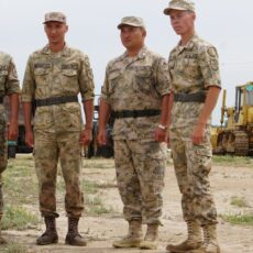 Как в Мактаарале пограничники спасли заставу от затопления застава