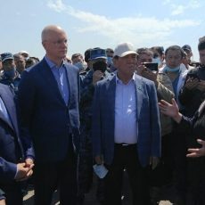 Заместитель премьер-министра РК Роман Скляр прибыл в Мактааральский район