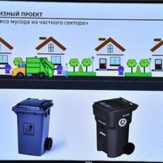 В Шымкенте установят почти полторы тысячи новых мусорных контейнеров мусорный контейнер