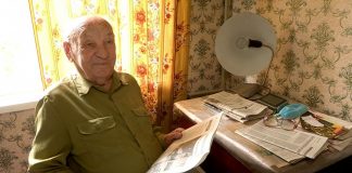 Ветеран войны Василий Трункин поздравил земляков с Днем Победы