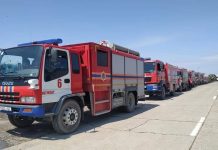 В Мактаарал прибыли силы и средства МЧС Республики Узбекистан техника