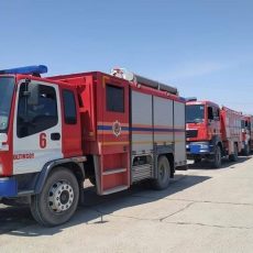В Мактаарал прибыли силы и средства МЧС Республики Узбекистан техника