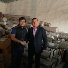Фабрика «Bal-Tekstil» привезла в Мактаарал 404 ковра "BAL-TEKSTIL"