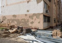 Фасады многоэтажек в Нурсате начали ремонтировать Нурсат