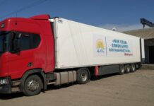 Из Костаная в Мактаарал прибыло 20 тонн муки фура