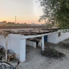 В Арысе из-за шторма несколько домов остались без крыши ветер сорвал крышу