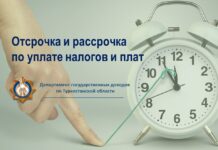Отсрочка и рассрочка по уплате налогов и плат налоги