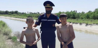 В Туркестанской области спасли детей, которые едва не утонули в канале спасение детей