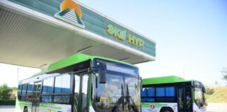 В Шымкенте появились новые автобусы: вместительные, с кондиционером и на газе