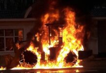 Поджог тракторов расследует полиция Туркестанской области