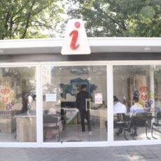 В Шымкенте открыли информационные киоски для туристов киоск туризм
