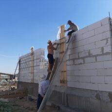 Мактаарал: фонд Болата Назарбаева продолжает строительство 20 домов стройка