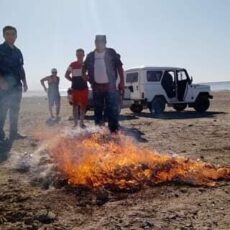 Возле Коксарайского водохранилища задержаны незаконные рыболовы браконьеры