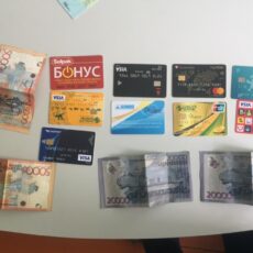 В Туркестанской области полицейские задержали подозреваемую в краже кошелька кража денег