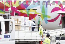 Авиакомпания SCAT доставила в Алматы 21,5 тонн медикаментов