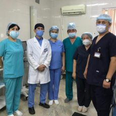 Туркестанская область: врачи спасли тяжелобольную с пневмонией врачи