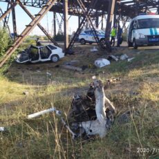 Двое молодых мужчин в Шымкенте погибли раним утром в ДТП ДТП