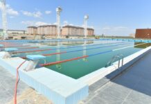 В Туркестане по стандартами УЕФА строится огромный стадион на 7000 человек