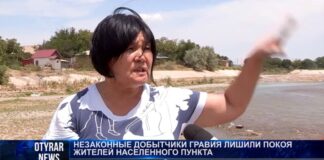 Незаконные добытчики гравия лишили покоя жителей жилого массива Жанаталап