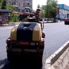 В Шымкенте ведется ремонт дорог на 26 улицах