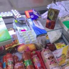 В Туркестане лекарства продавались вместе продуктами питания