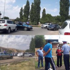 В Толебийском районе появились блок-посты рядом с зонами отдыха блок-псот