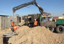 В Шымкенте в мкр Ынтымак придет чистая питьевая вода стройка