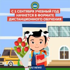 С 1 сентября учебный год начнется в формате дистанционного обучения 1 сентября