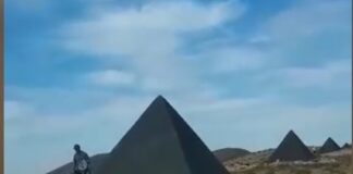 На горе Казыгурт появились пирамиды пирамиды