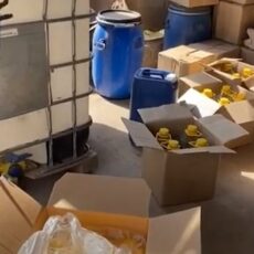В Туркестанской области выявили подпольный цех по изготовлению алкоголя подпольный цех