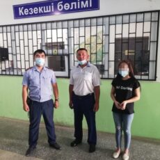 Полицейские Туркестанской области нашли пропавшую женщину нашли девушку
