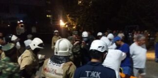 Спасатели Шымкента спасли мужчину, оказавшегося в неловком положении спасатели