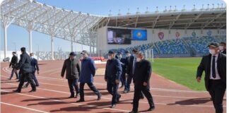 Нурсултан Назарбаев принял участие в открытии международного аэропорта Туркестана Туркестан