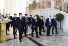 Туркестан: Первый Президент Казахстана посетил многофункциональный концертный зал «Конгресс Холл» конгресс-холл