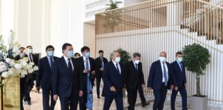 Туркестан: Первый Президент Казахстана посетил многофункциональный концертный зал «Конгресс Холл» конгресс-холл