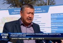 Тепловики Шымкента пообещали закончить ремонт сетей в срок