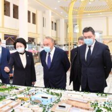 Елбасы отметил высокие темпы строительства Туркестана Туркестан