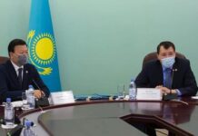 Алик Шпекбаев и Алексей Цой обсудили вопросы противодействия коррупции Цой